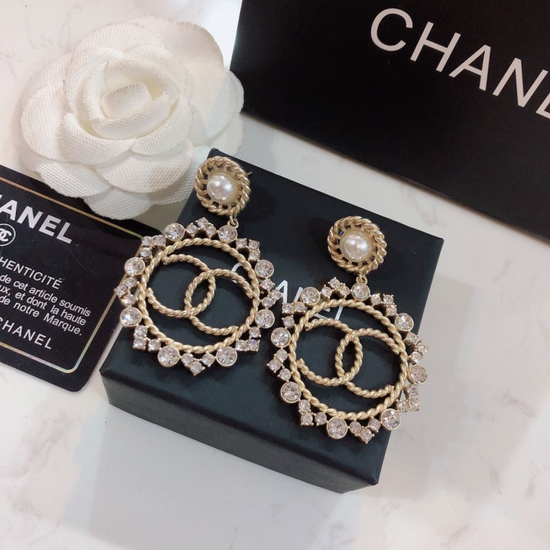 Ch*el earrings